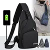 Men’s Crossbody Chest Bag – Large Capacity Travel Shoulder Backpack for Outdoor Sports & Fashion 1