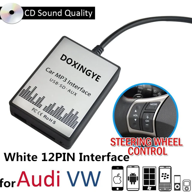 Car USB Adapter MP3 Audio Interface SD AUX USB Data Cable Connect Virtual  CD Changer for Mazda 3 6 CX7 - AliExpress