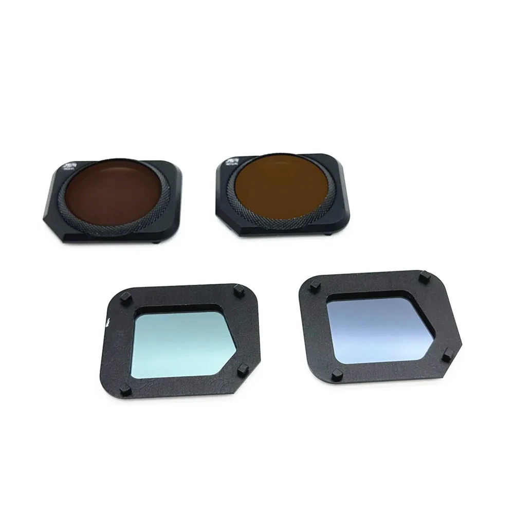 Filtre ND64 pour DJI drone, affichant sa densité optique neutre
