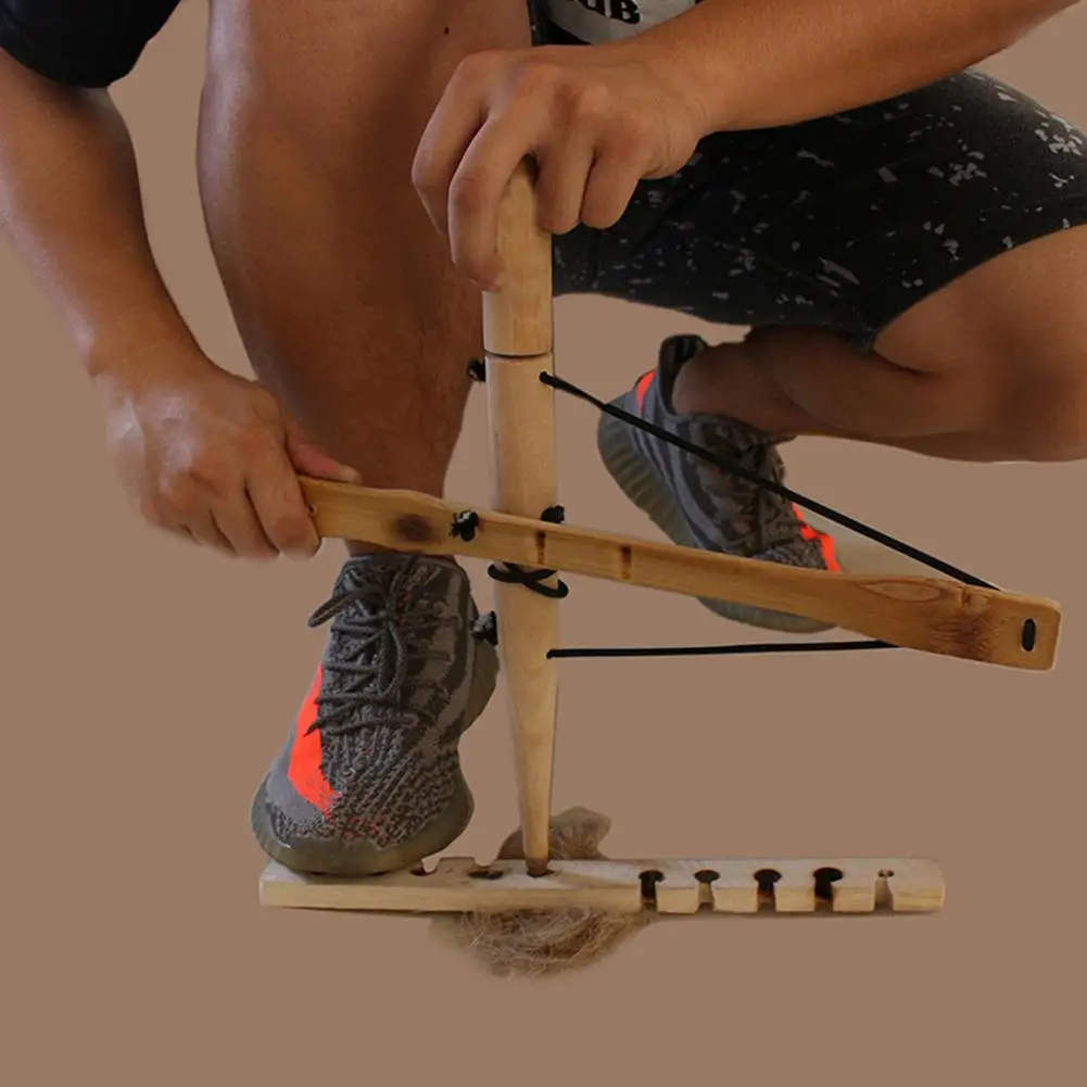 Primitive Fire Bow Drill Kit 1