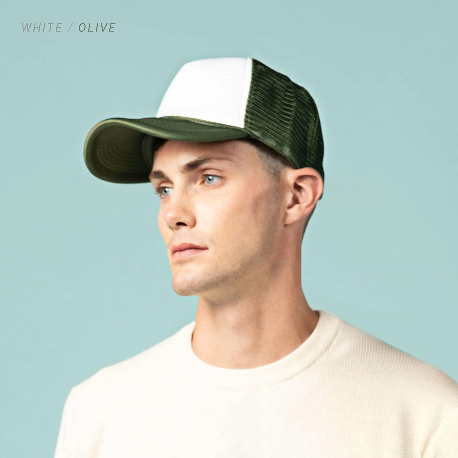 Stay fashionable and cool with this stylish two-toned trucker hat, offering ultimate comfort for outdoor activities. Stay on tre