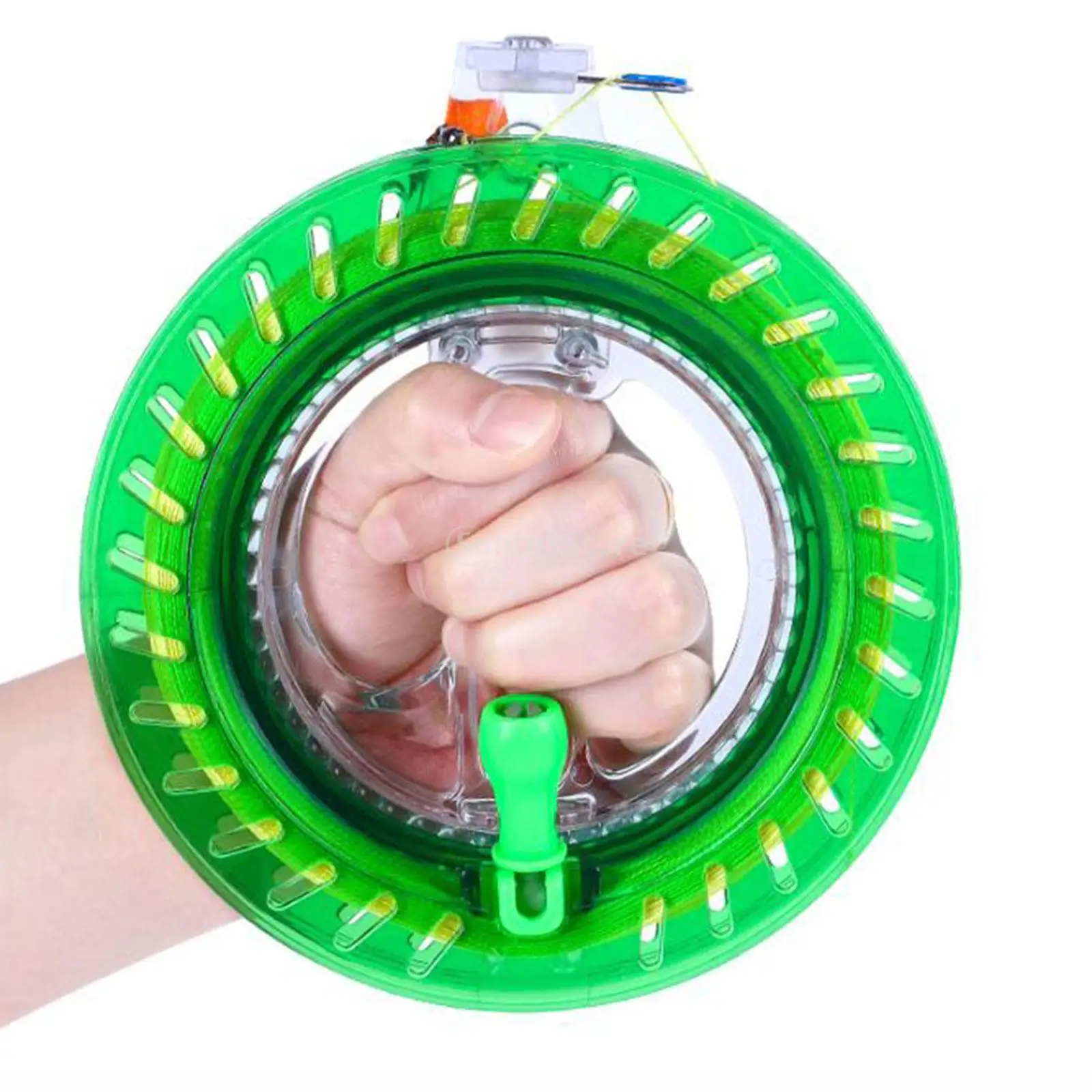 Professional String Reel with 150M Flying Line String Flying Tools Outside Game and Lock for Holiday Outdoor Kites Kids Adults 2