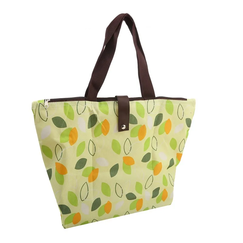 Large Reusable Shopping Bag Portable 600D Oxford Fabric Waterproof Foldable Organizer Storage Shopper Handbag Shopping Tote Bag 3