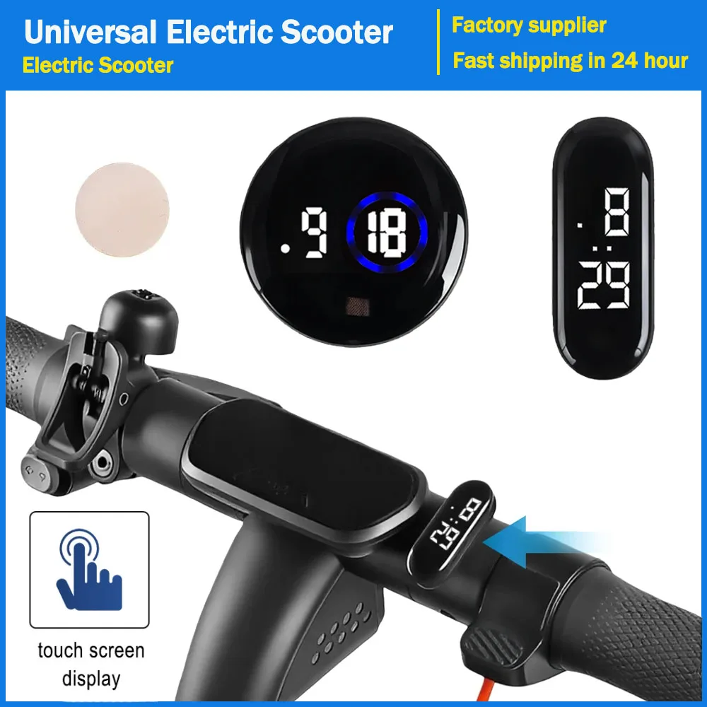 Compact Universal Luminous Car Dashboard Clock