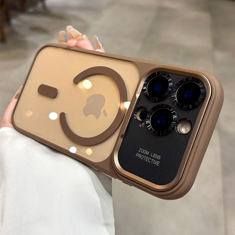 รูปสินค้า เคสกันกระแทกใสแม่เหล็ก Magsafe สำหรับ iPhone Pro Max