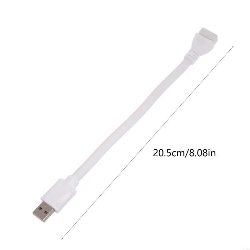 J60A Versatile Gooseneck USB Extension Cord Wire Power Adapter Line for USB Devices