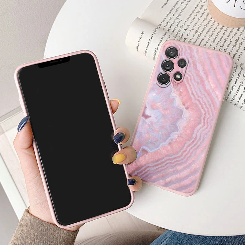 Case For Samsung Galaxy A32 4G A 32 5G Cover Protective TPU Fundas Fashion Marble Stone Texture Coque For Samsung A32 Capa Shell