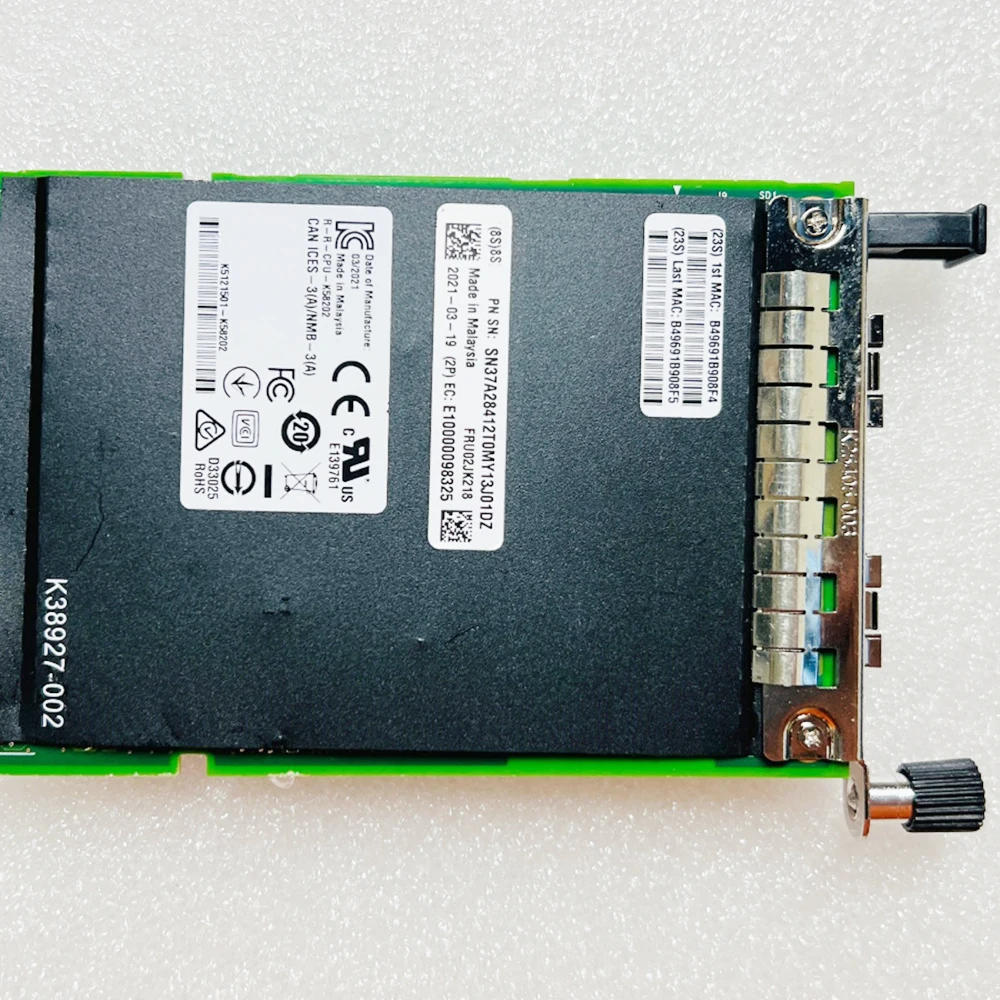 E810-XVDA2 10/25Gb 2P SFP28 OCP3 For IBM Dual Port 10G Network Card 02JK218 4 E810-XVDA2 10/25Gb 2P SFP28 OCP3 For IBM Dual Port 10G Network Card 02JK218 - Image 2