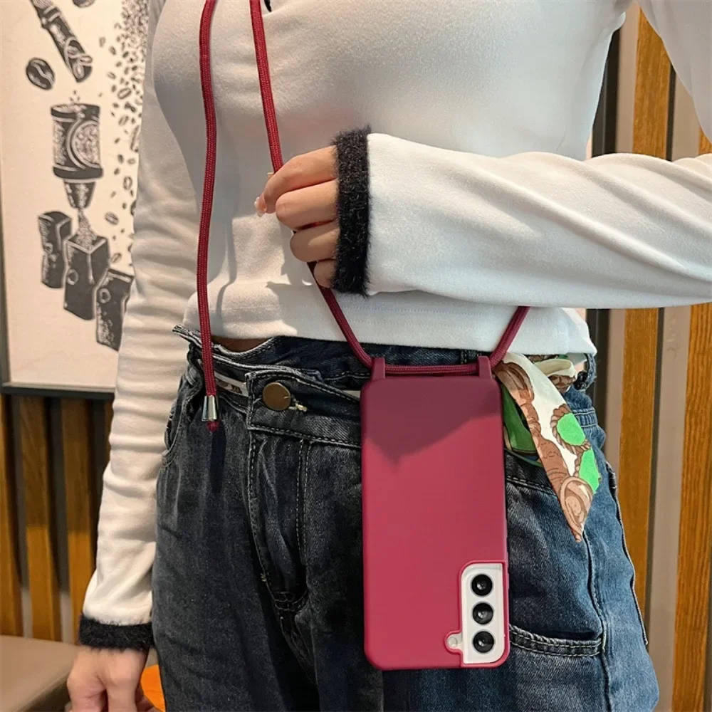 Crossbody Soft Phone Case with Strap and 5G Compatibility
