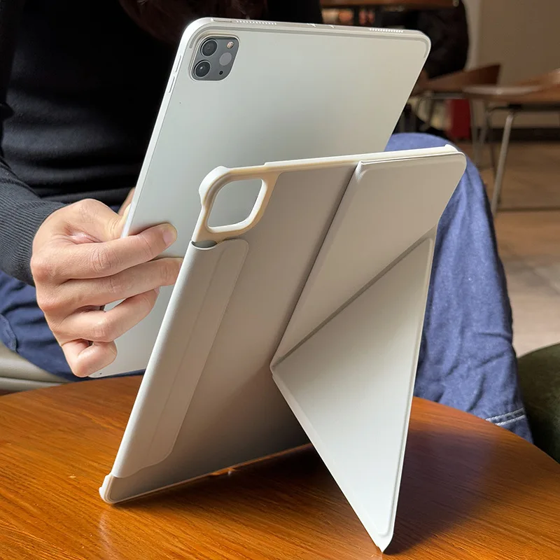Premium Magnetic Double-Sided Protective Tablet Case with Stand Feature