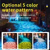 Waterproof Outdoor Water Wave Oecen Wave Light Water Wave Effect Projector with gobo projector 6
