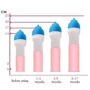 Penis Pump Extender Enlargement Stretcher Male Masturbator Dick Enhancer Bigger Growth Traction Exerciser Adult Sex Toys for Men 3