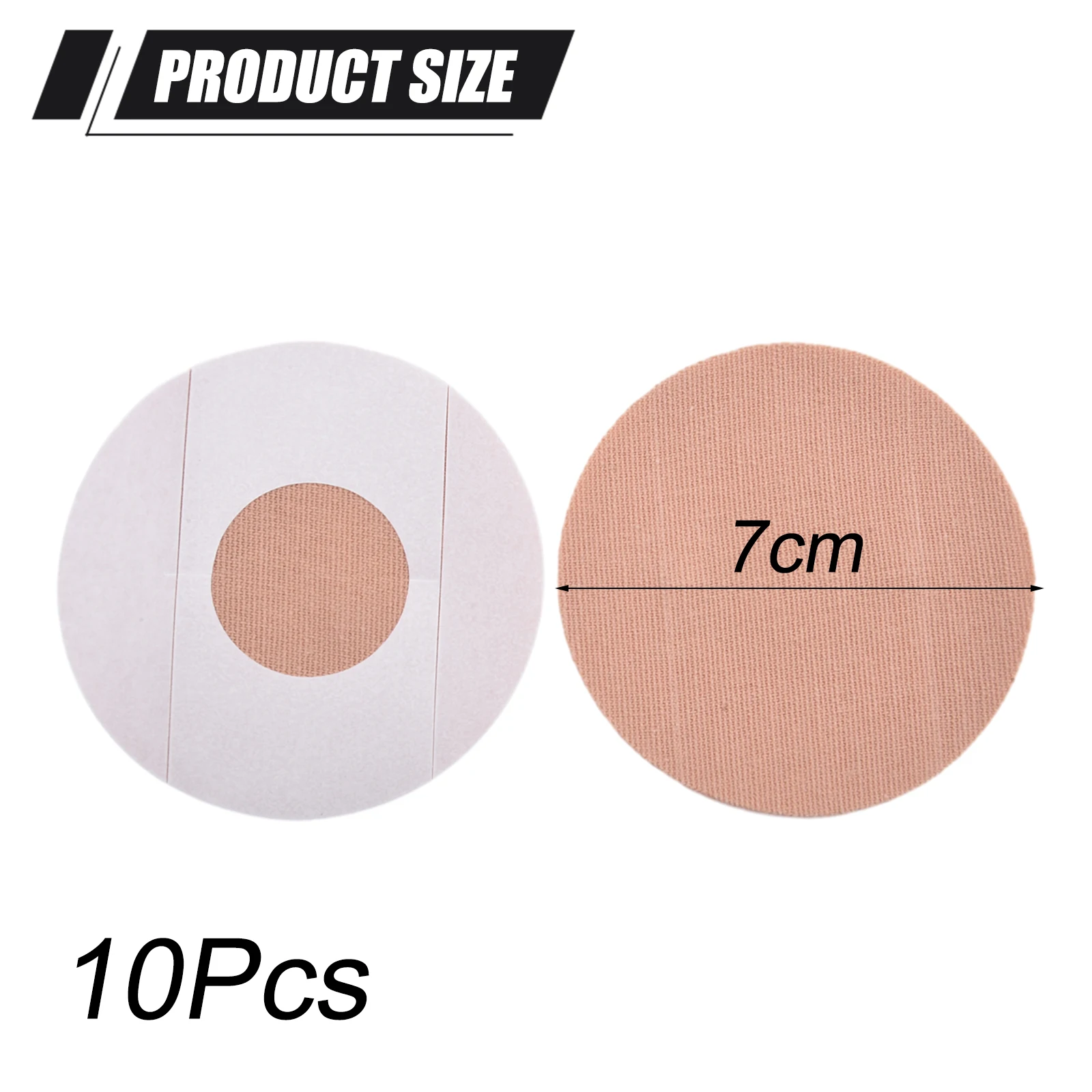 10 PCS Optional Fixed Outdoor Sports Adhesive Patch Portable Exercise Sensor Cover Non-toxic TPU Film Stickers