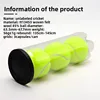 Cricket Tennis Balls 3-Pack, High Elasticity Padel Balls with 45% Wool, Durable Cage Style for Training & Entertainment 4