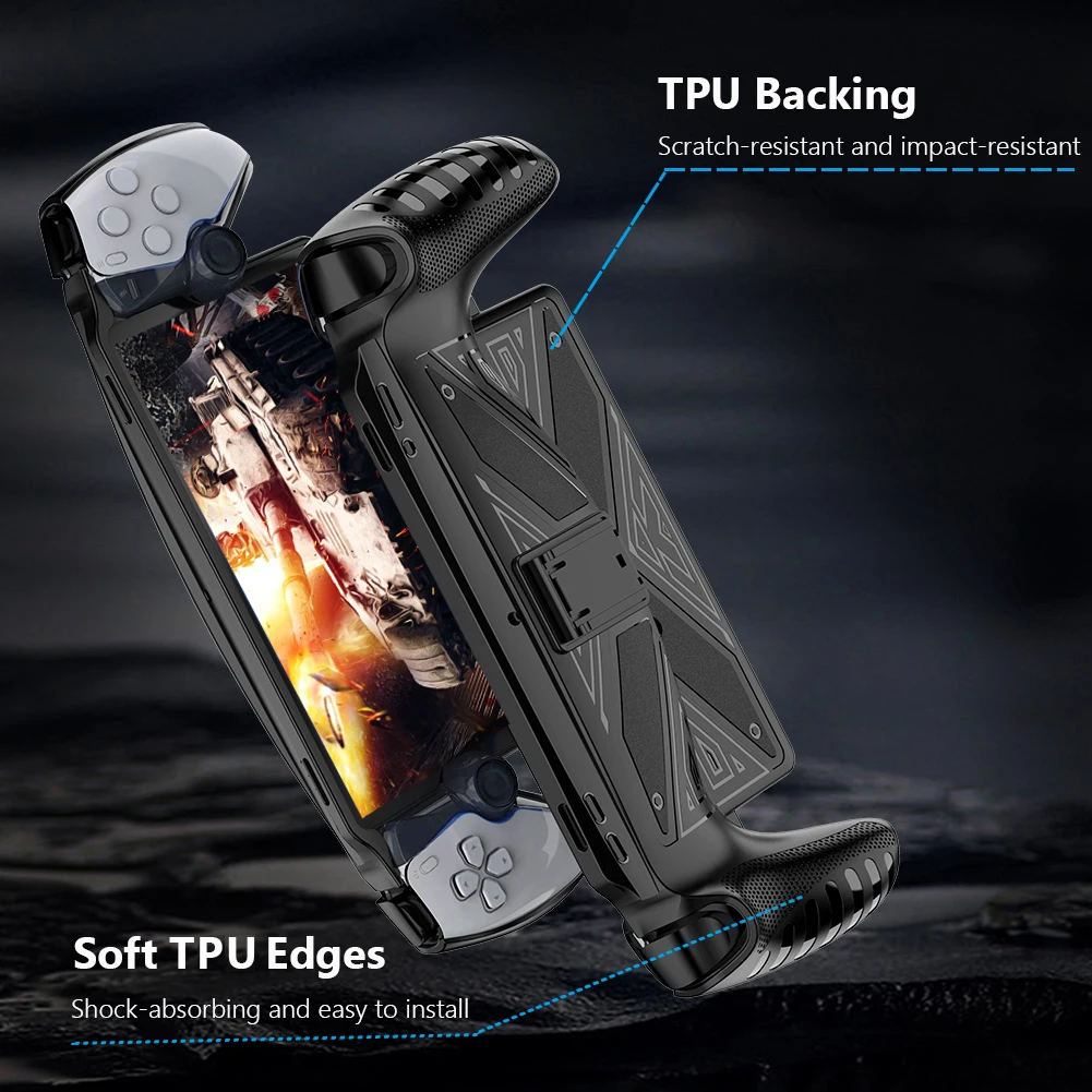 TPU Gaming Console Controller Sleeve Skin Shockproof Game Machine Grip Shell Case Game Console Protective Cover for PS5 Portal