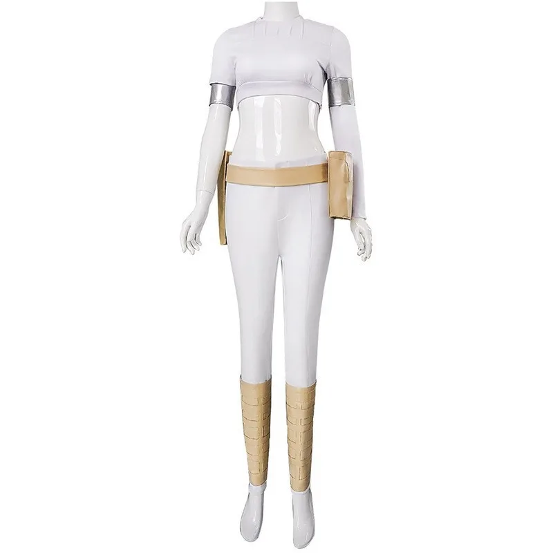 Star Wars Padmé Amidala Geonosis Battle Dress Cosplay Costume
