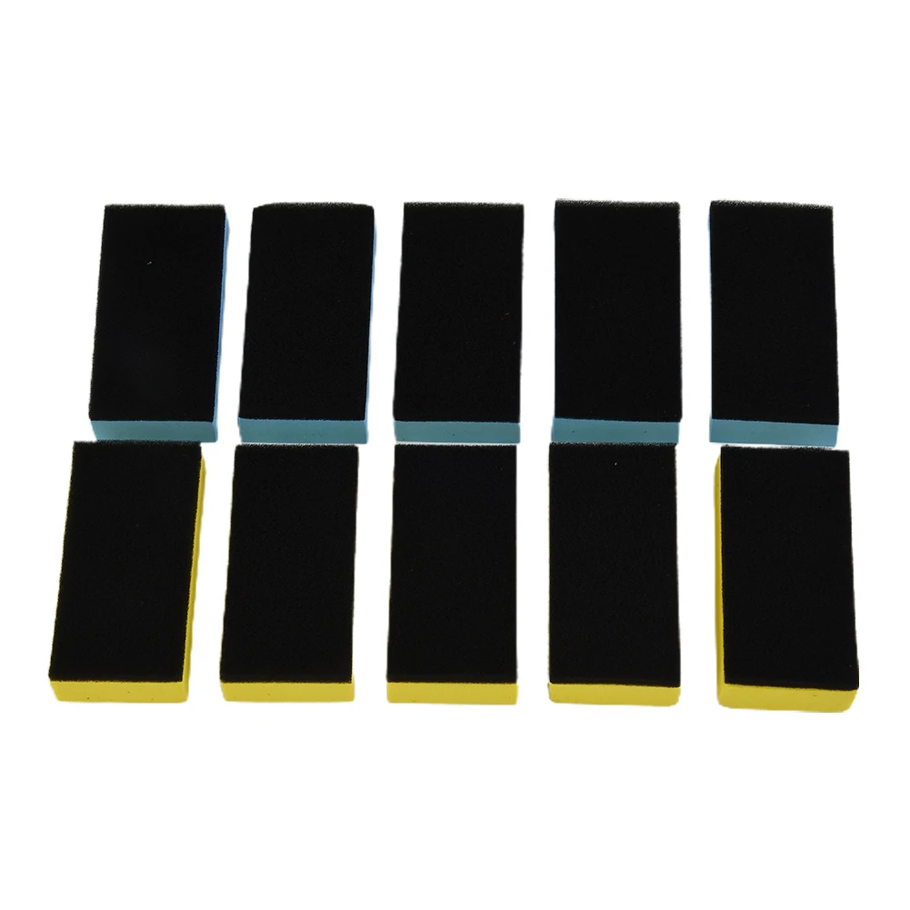 

Automotive Care & Detailing Polishing Sponge Polishing Sponge 10Pcs 8*4*1.8cm Ceramic Coating Sponge Glass For Use With Wax