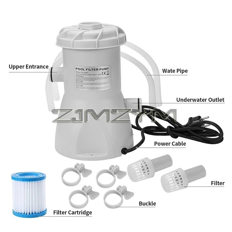 

Electric Swimming Pool Filter Pump 110V 220V For Above Ground Pools Cleaning Tool Swimming Pool Filter Cartridge