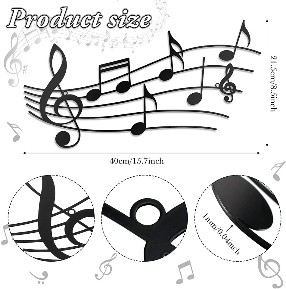 Decorazione Delle Note Musicali Con Il Lerciume E La Musica Di Fondo Rossi Del Cuore 40776193