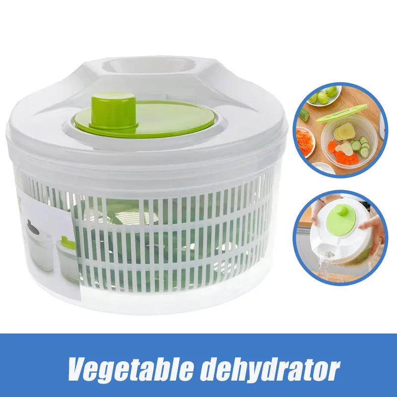 Salad Spinner Salad Spinner Lettuce Greens Washer Dryer Drainer Crisper Strainer For Washing Drying Leafy Vegetables Kitchen Tools