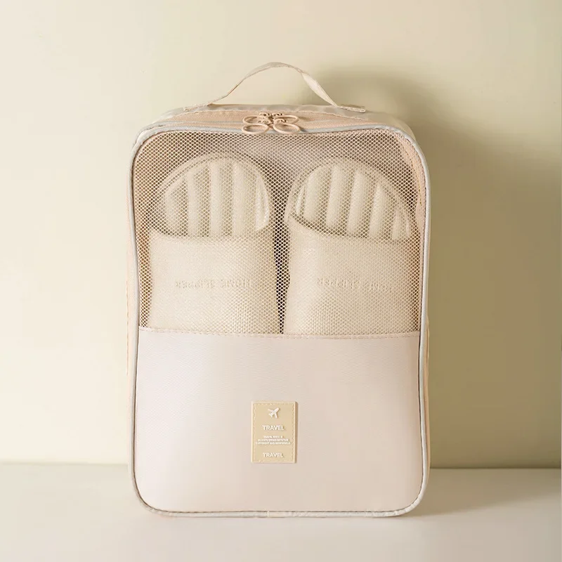 Description Picture 2 of itemPortable Shoe Bag Travel Storage Pouch Organizers Luggage Clothes Makeup Storage Suitcases Travel Shoe Storage Bag Sorting Pouch