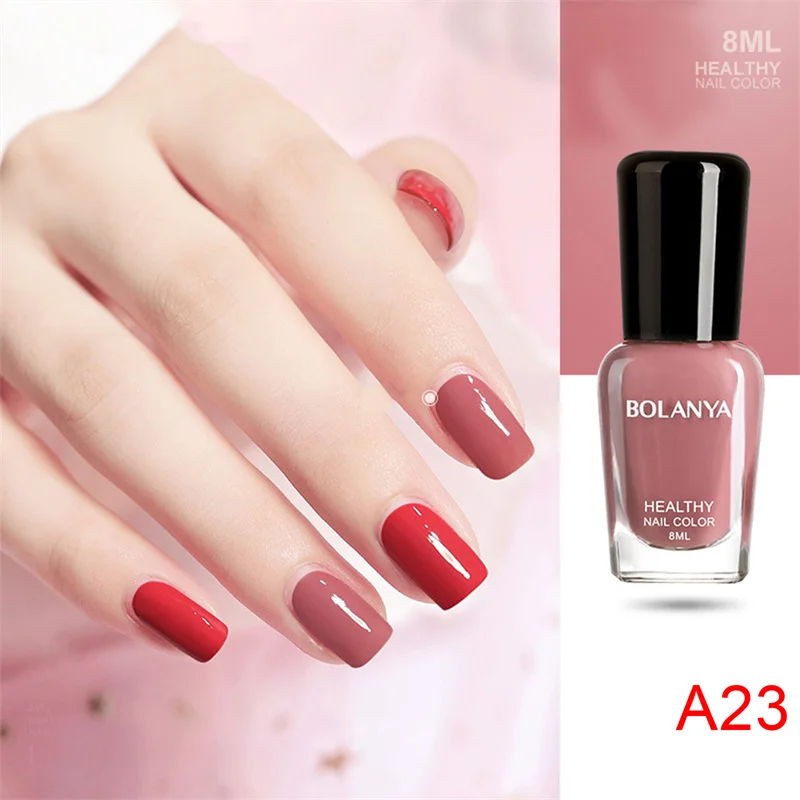 8ml Nail Polish Peel Off Normal Without Lamp Glitter Sequins Varnish Quick Dry Waterproof Lasting Nail Polish Nail Arts Tools