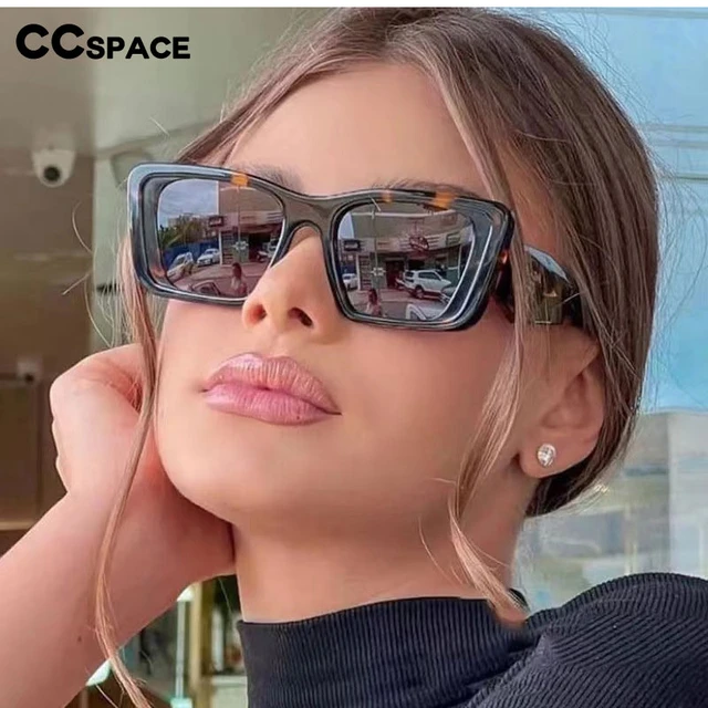 2023 New Luxury Brand Black Oversized Shades Lady Refined Design Large Big Sun Glasses Women Fashion V Cat Eye Sunglasses UV400