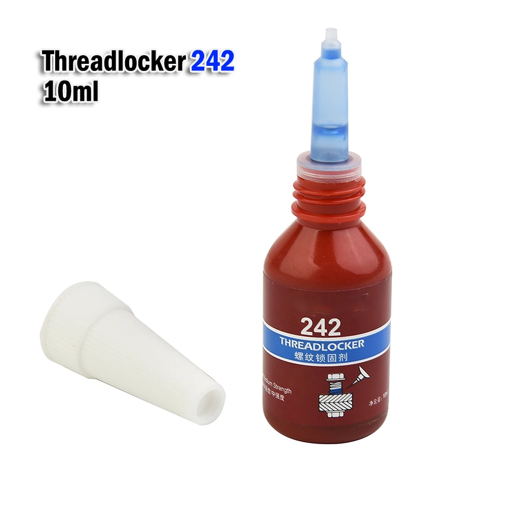 Workshop Equipment Threadlocker 242 Hand Tools Threadlocker Adhesive 242 Blue Liquid Medium Strength Methacrylate