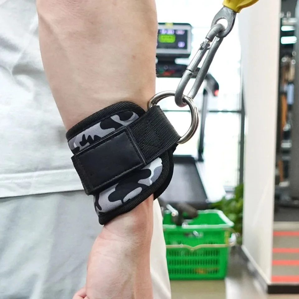 Ankle Wrist Cuffs Adjustable Padded Ankle Wrist Cuffs Glute Kickback for Cable Machine