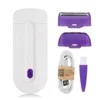Portable Electric Epilator With Blue Light Painless Hair Removal USB Rechargeable Women Body Face Leg Bikini Shaver Hair Trimmer 1