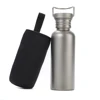 Titanium Water Bottle Tumbler Outdoor Cycling Titan Drink jug Lightweight Ti Travel Mug Flasks Bucket 500 600 750ml 25oz Canteen 4