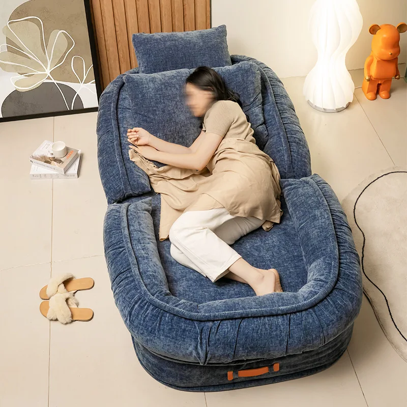 

Bedroom, living room, lazy sofa, modern simple fabric, kennel sofa, Internet celebrity as a casual lazy sofa