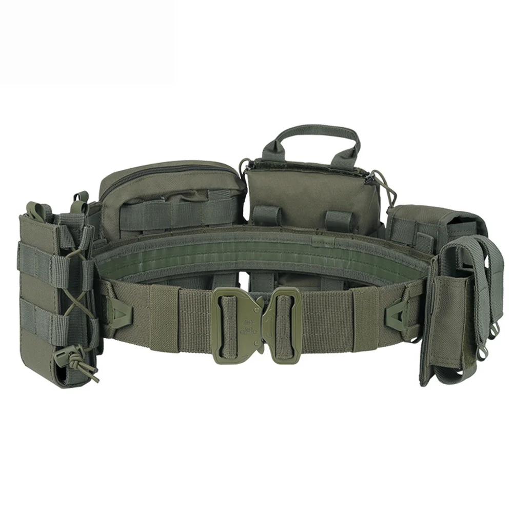 Yakeda Polyester Tactical Belt Outdoor Training Use CP Mag Pouch Hunting Accessories Tactical Belt Duty Belt Taktyczny Pasek