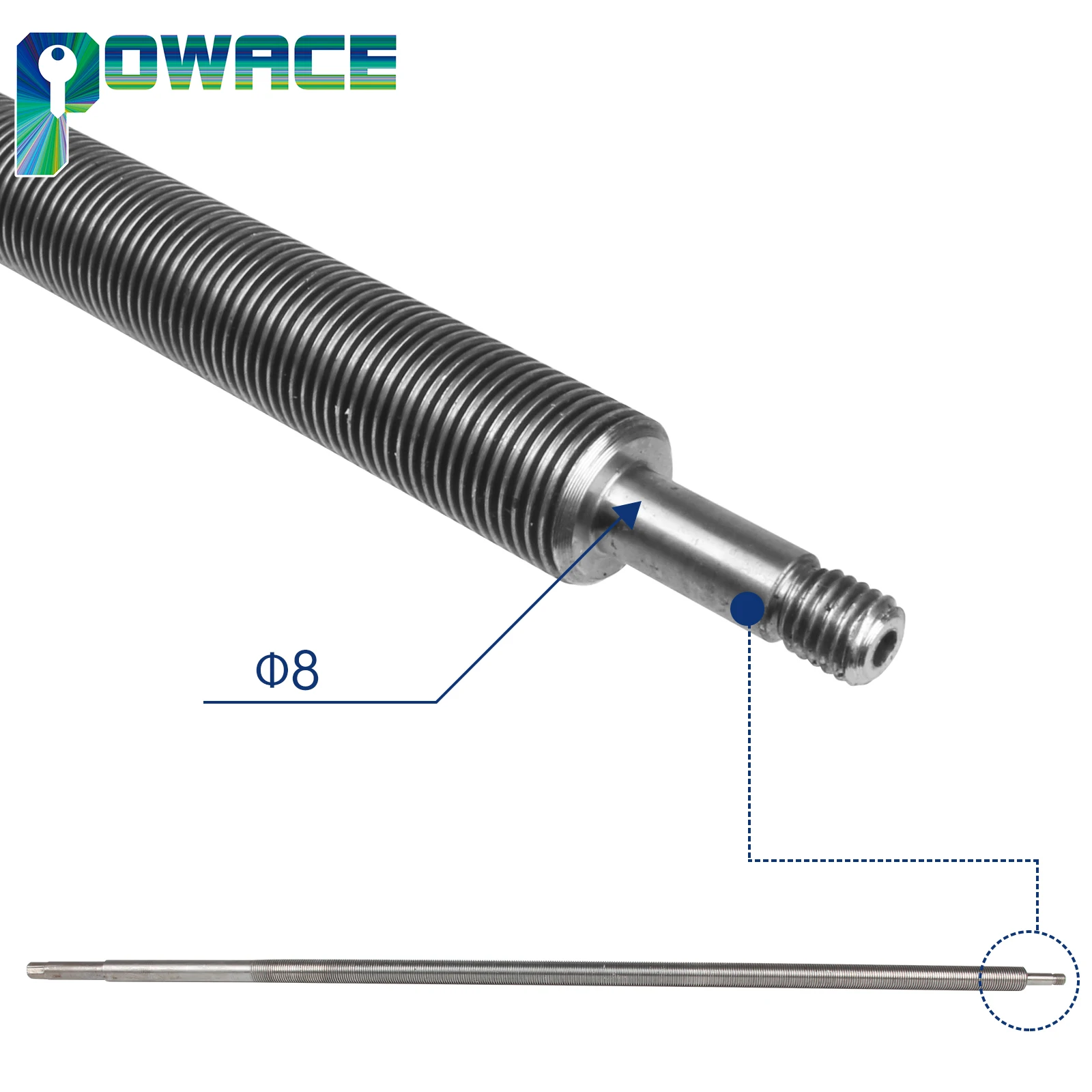 Lead Screw For CJ 0618 WM210V CD210V MX210V Mini Lathe Machine