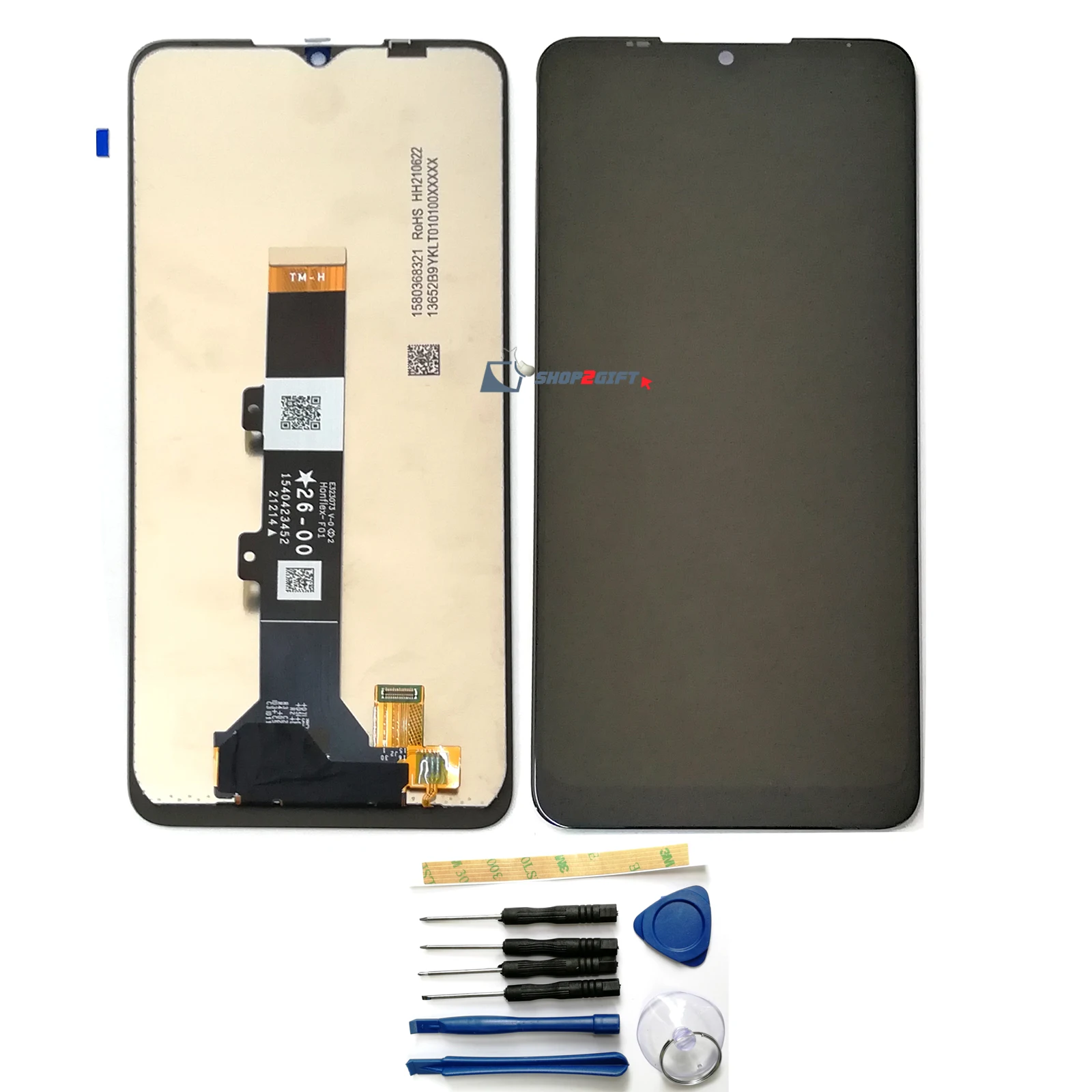 

6.5" For Motorola MOTO G PURE LCD Display Touch Screen Digitizer+3M