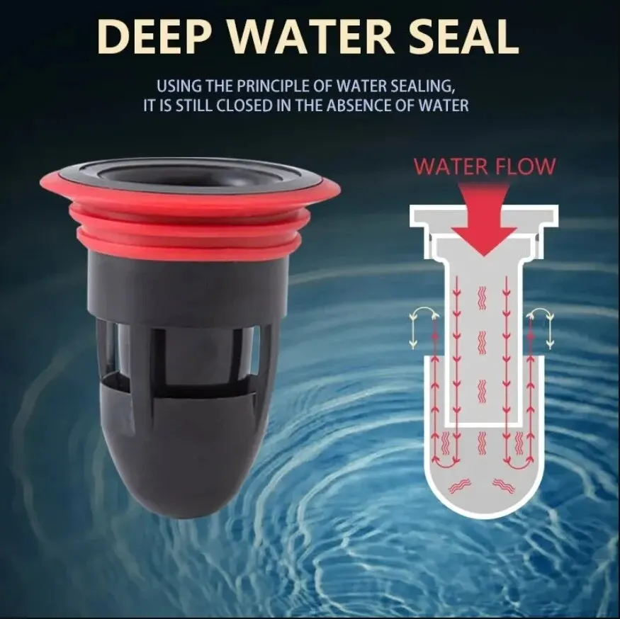Floor drain deodorant drain filter floor drain core floor sink strainer shower drain cover silicone drain stopper drain stopper basin drain stopper floor drain drain strainer floor drain filter shower drain Toilet floor drain insert bathroom anti-odor silicone floor drain insert sewer insect filter cover