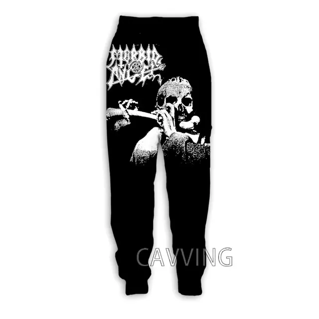 CLERO& Mens 3D Print Jogger Pants Demon Baphomet Satanic