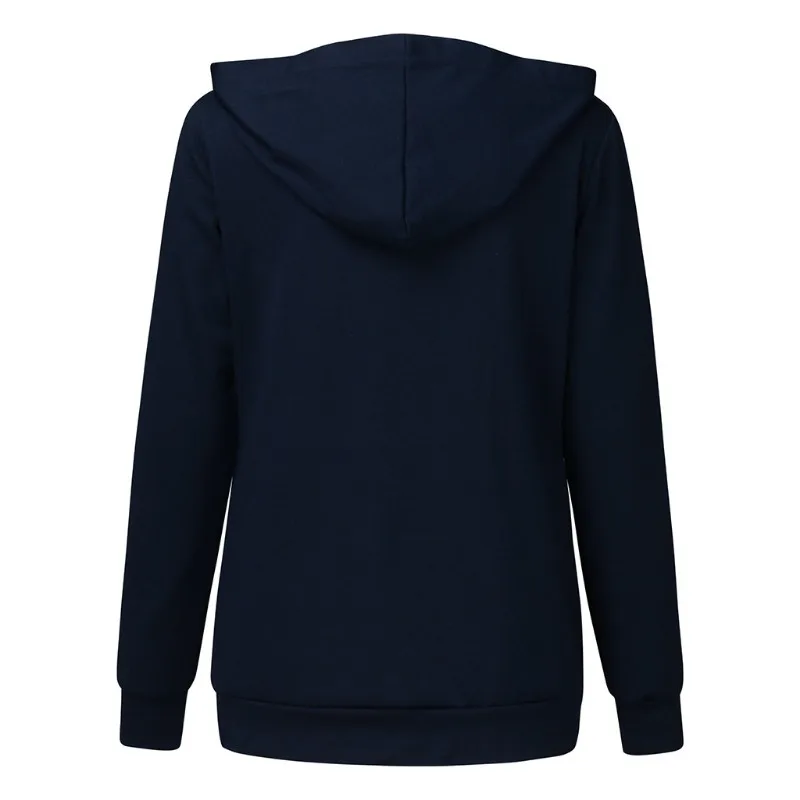 Breastfeeding Pregnant Top Maternity Hooded Sweater Autumn Winter Long Sleeves
