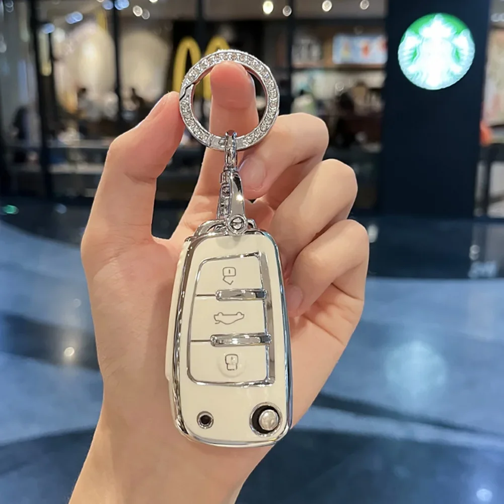 Premium Car Folding Key Protective Shell Cover