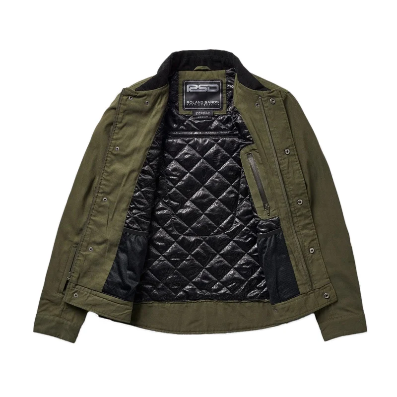 라이더 재킷 RSD 카유코스 보호복 가을 겨울용 따뜻한 코트 통기성 방수 스트리트 기어 소매 포켓 포함