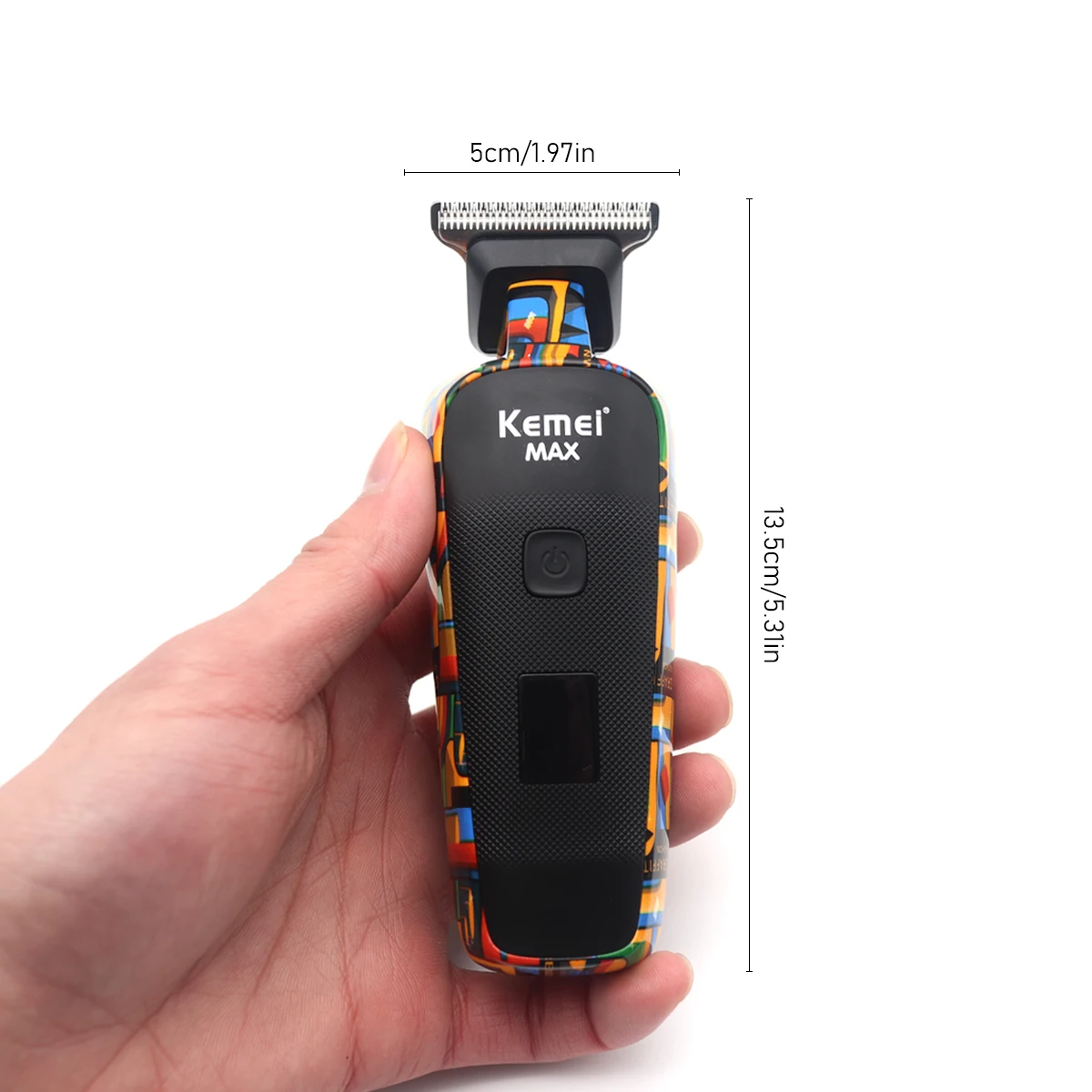 Professional Hair Trimmer Machine KM-MAX5090 USB Charging