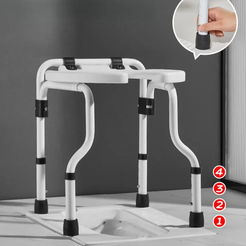 Advanced U-Shaped Toilet Chair for Pregnant Women, Seamless Squat to Seat Conversion, Comfortable Bathroom Accessibility Aid 2