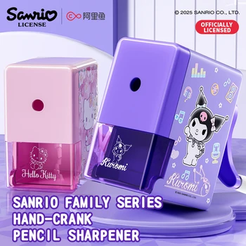 Temperino Sanrio per matite, affilatura rapida, facile da usare per bambini, studenti, scuola, ufficio, cancelleria, simpatico merchandising anime, regalo kawaii