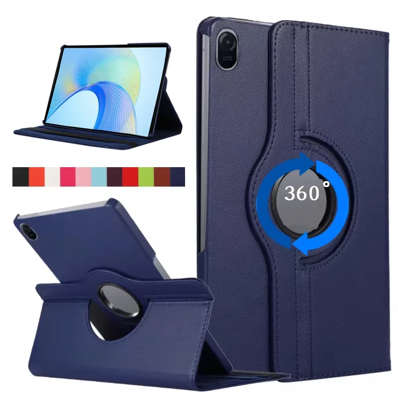 Rotating Smart Flip Stand Case with Wake/Sleep Cover