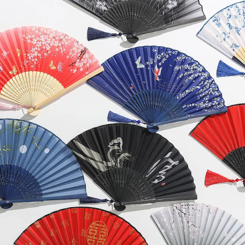 Decorative Fans Folding Fan Home Decor Dance Fan Crafts