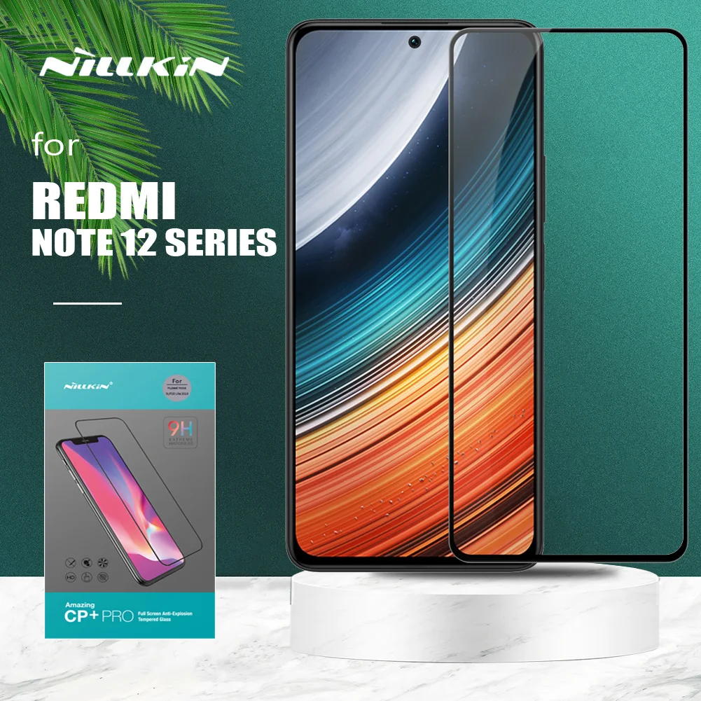 

for Xiaomi Redmi Note 12 Pro Plus 5G / 12 Pro 4G Glass Nillkin CP+ Pro Tempered Glass Screen Protector HD Protective Film