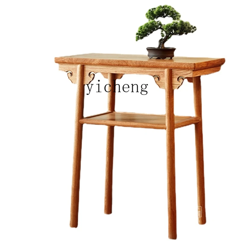 

Zc Rosewood a Long Narrow Table Pterocarpus Macrocarpus Flat Long Narrow Table Altar a Long Narrow Table Antique Console Tables