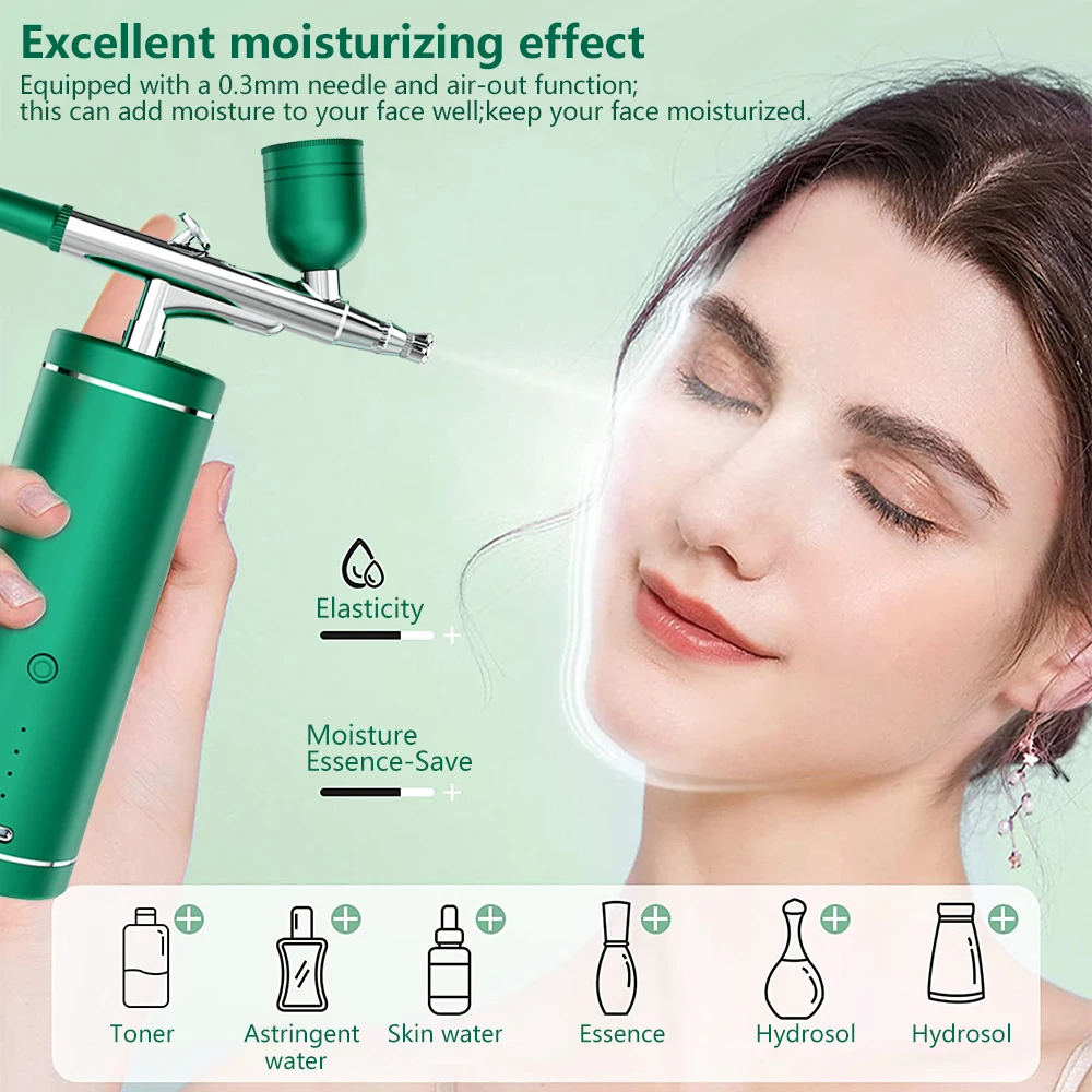 Portable Airbrush For Nail Cake Tattoo Makeup Airbrush Kit With Air