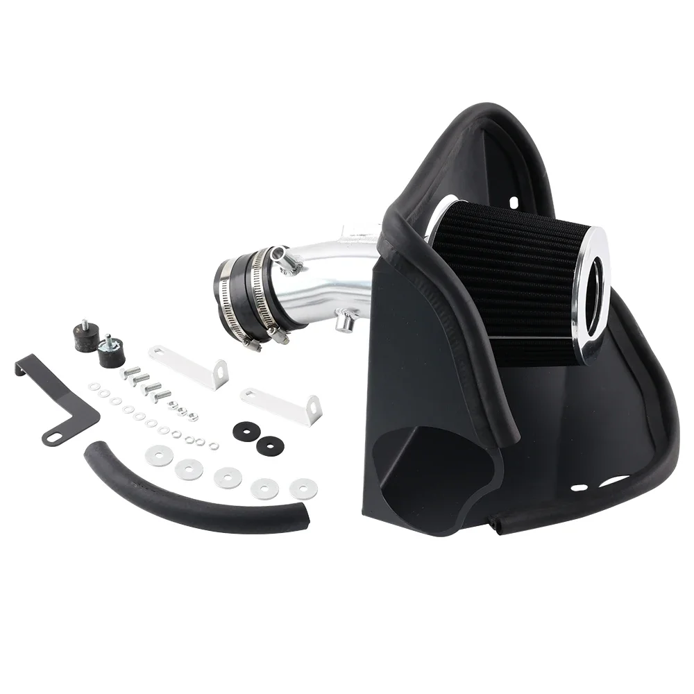 

Воздухозаборная система, комплект воздухозаборника холодного и теплового цвета, матовый черный для 07-12 Nissan Altima л, V6, SE, SL, SR