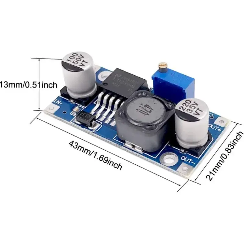 1/5/10PCS LM2596 DC to DC Buck Converter 3.0-40V to 1.5-35V Power Supply Step Down Module image 6